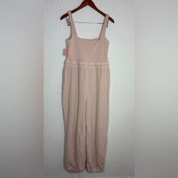 NWT Free People X FP Movement Inbound Onesie in Cashmere Size Large - Picture 7 of 7